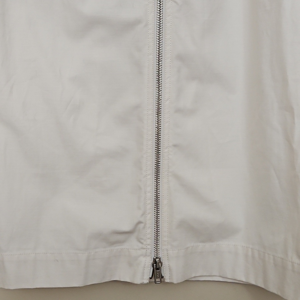 3.1 Phillip Lim Eggshell Belted Cotton Zip Side Midi Skirt Sz 4 Womens - Picture 2 of 8